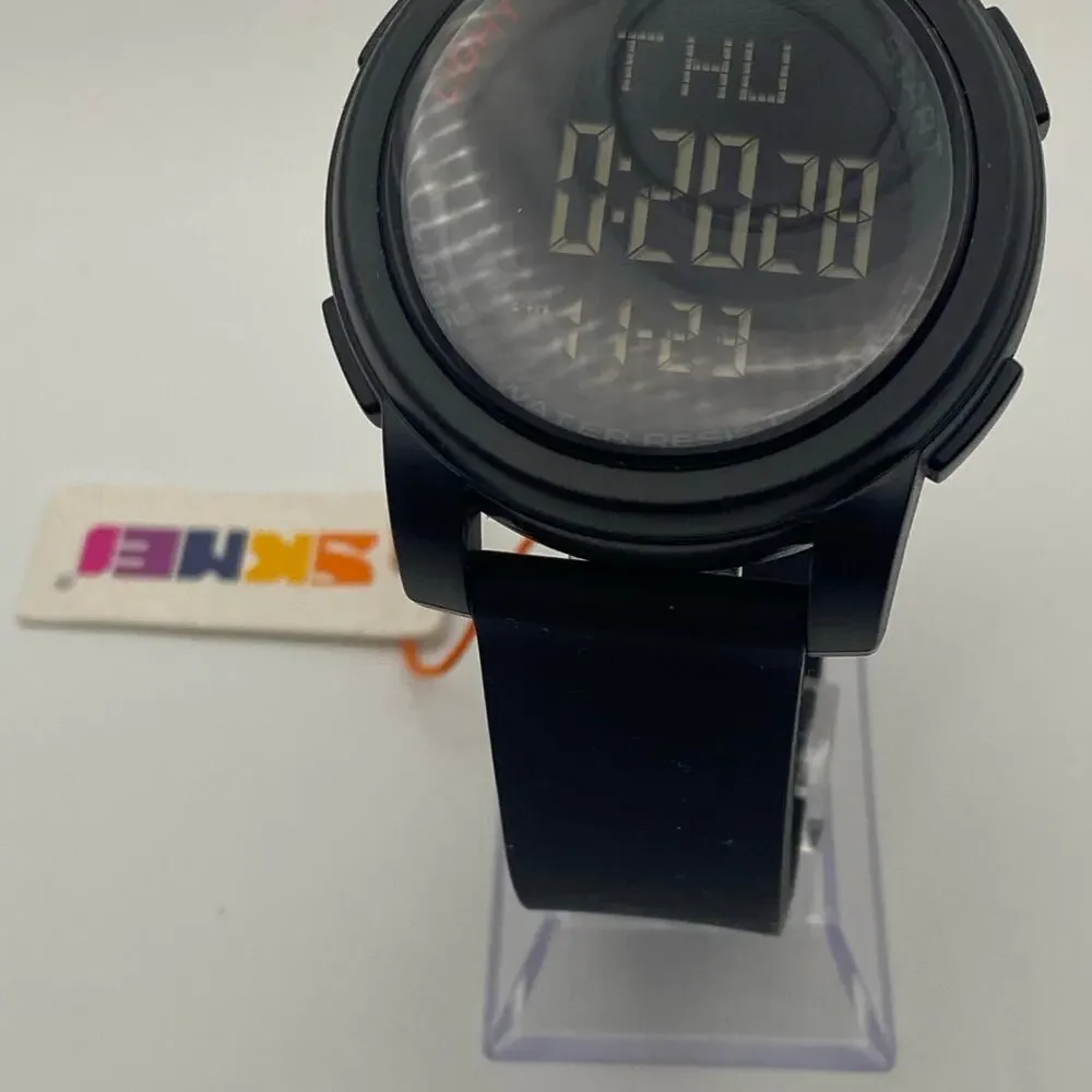SKMEI 1257 Military Sports Watch - Digital LED, Water Resistant New Battery